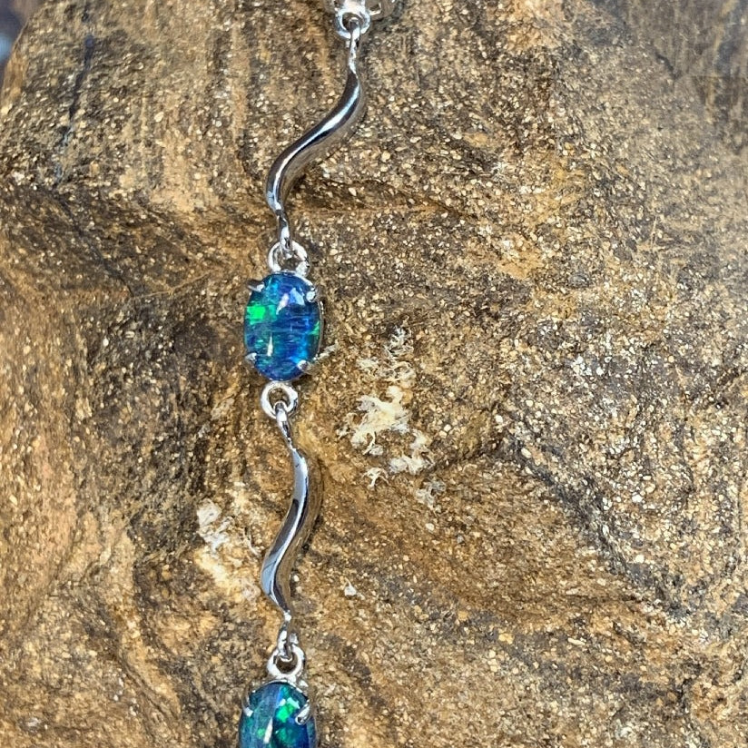 SS 7x5 T/O brac - Masterpiece Jewellery Opal & Gems Sydney Australia | Online Shop