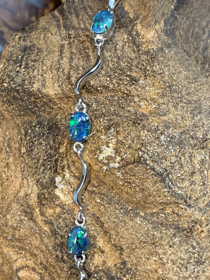 SS 7x5 T/O brac - Masterpiece Jewellery Opal & Gems Sydney Australia | Online Shop