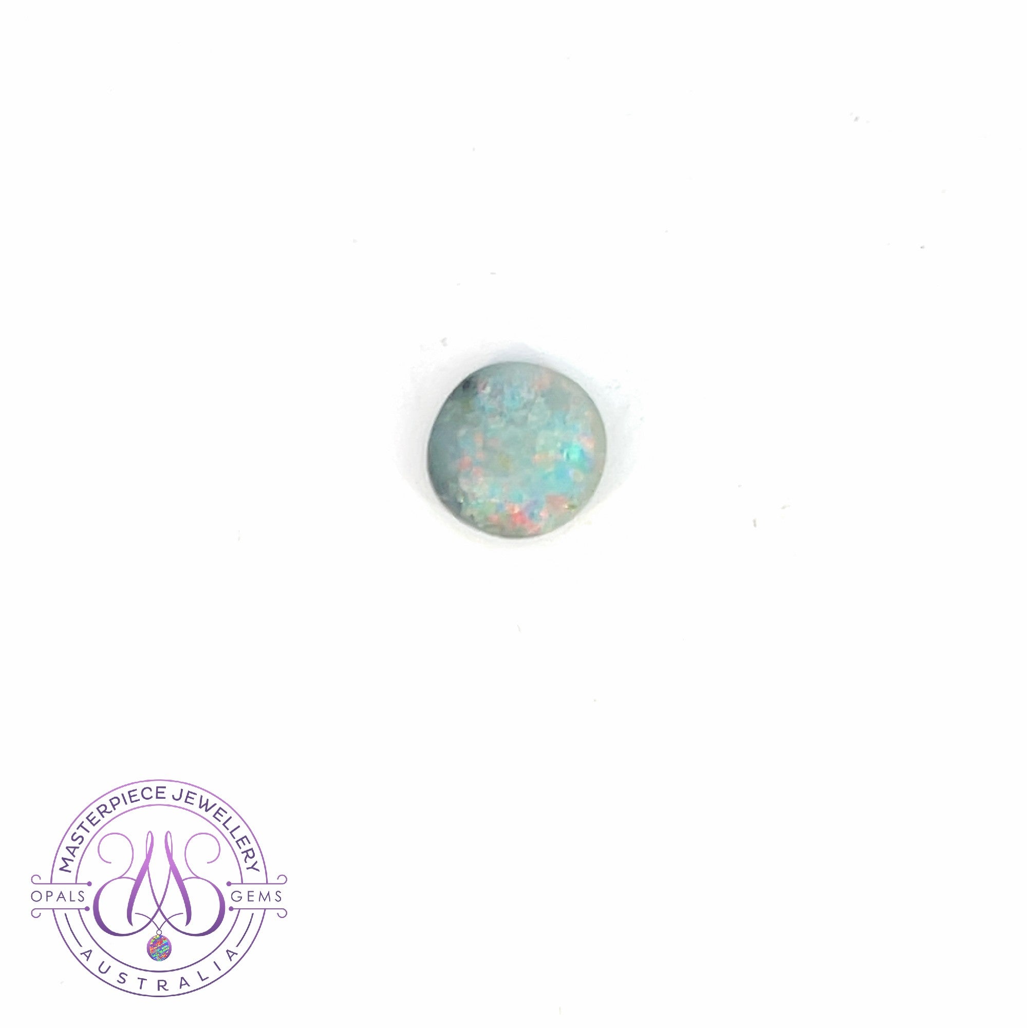 Round Black Opal 2.83ct