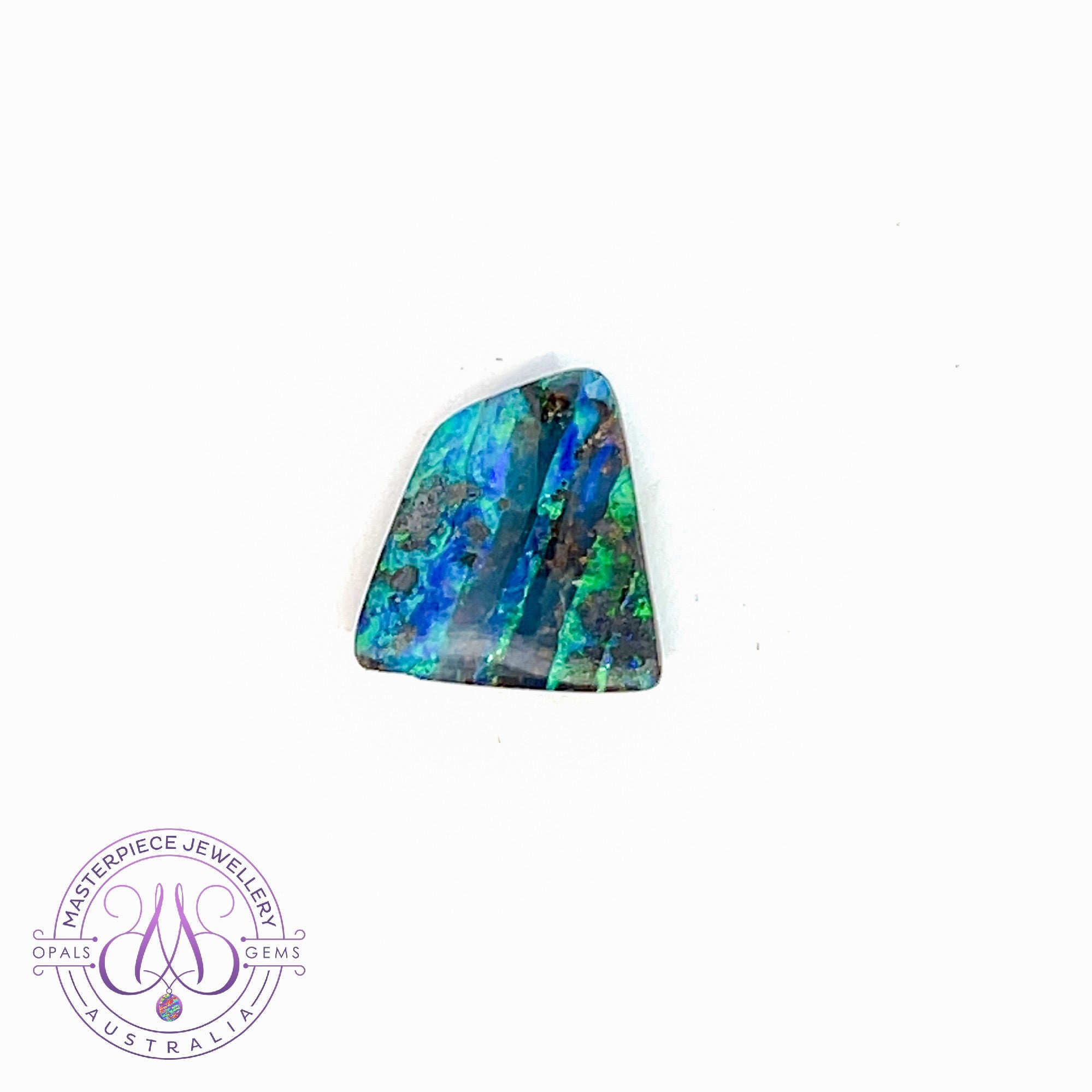 Boulder Opal 11.13ct line pattern