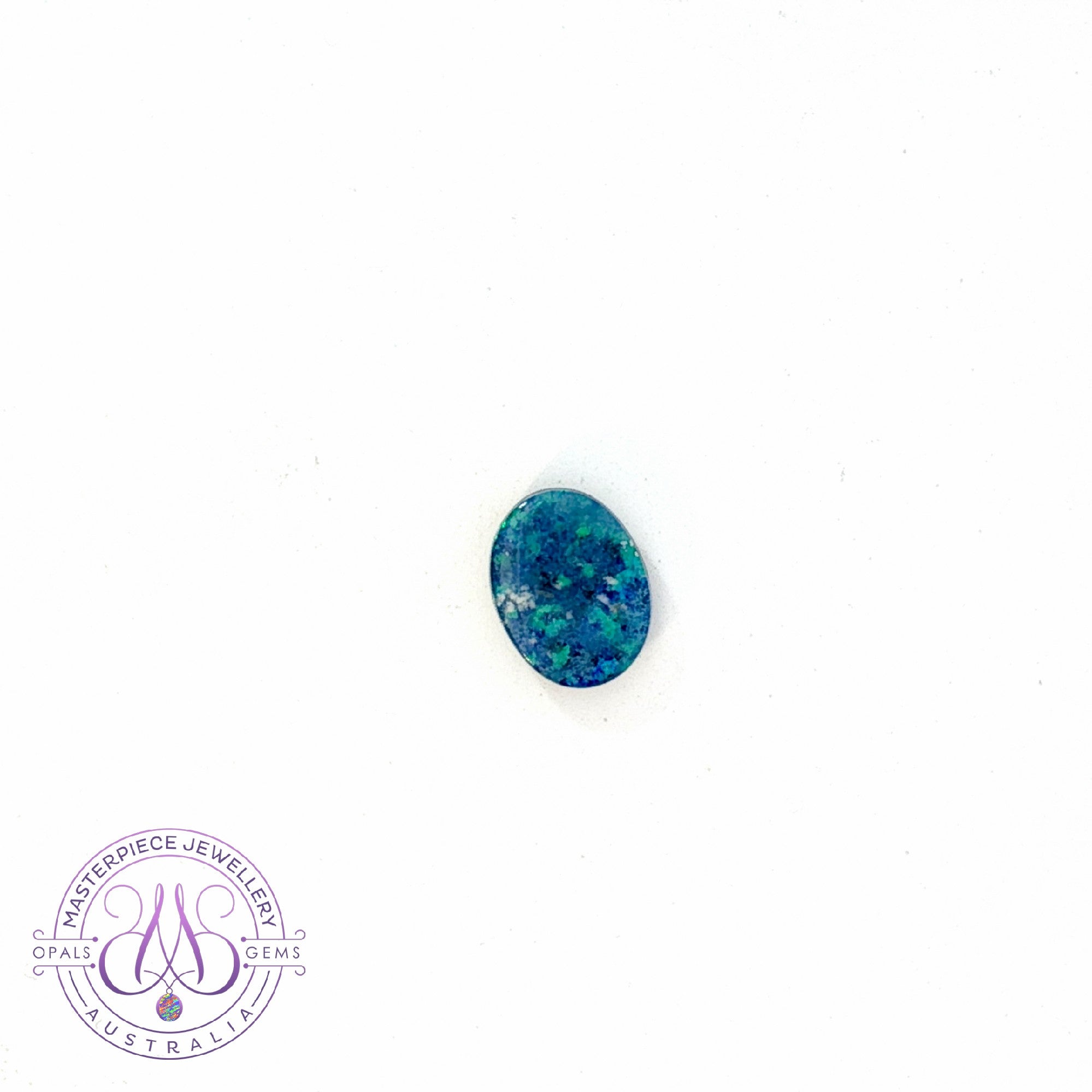 Loose Opal doublet 2.7ct oval