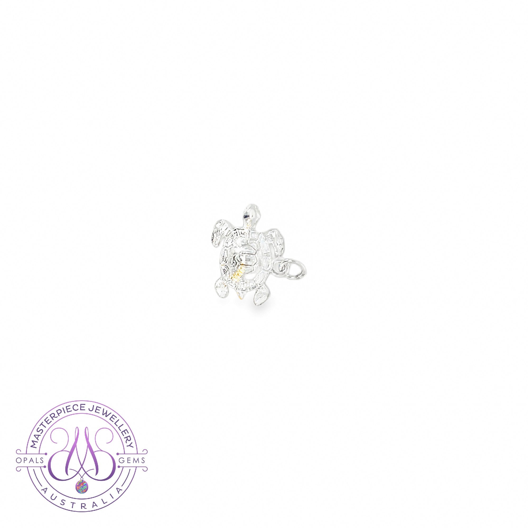 Sterling Silver Sea Turtle Charm