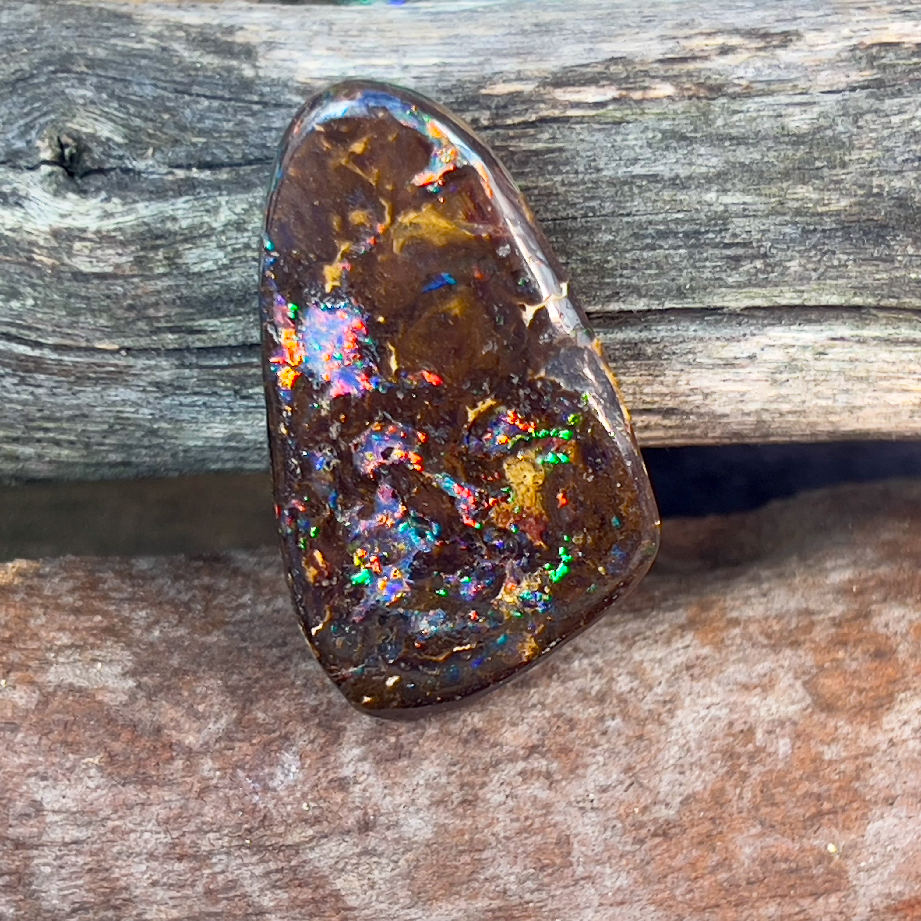 Loose Boulder Opal 37.89ct - Masterpiece Jewellery Opal & Gems Sydney Australia | Online Shop