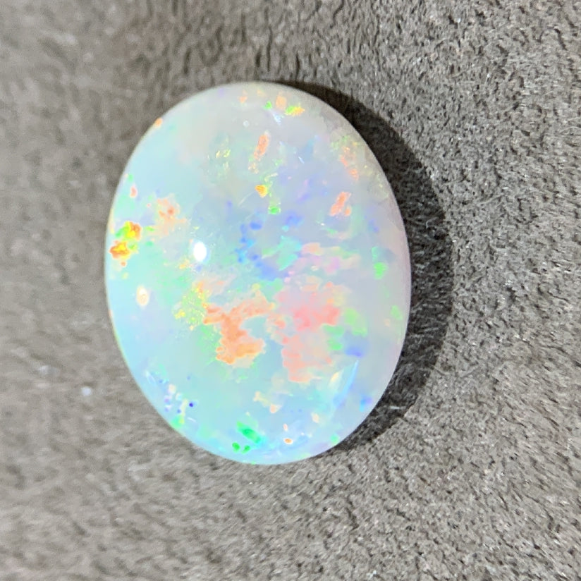 Oval Crystal Fire Opal 2.57ct - Masterpiece Jewellery Opal & Gems Sydney Australia | Online Shop