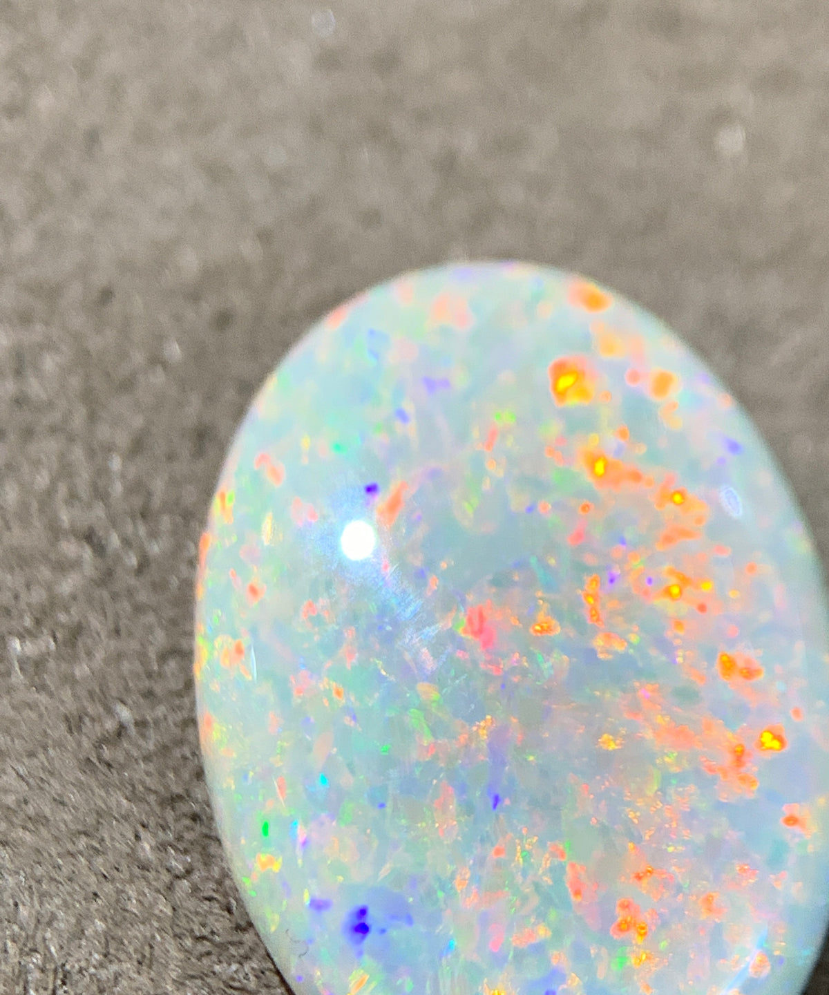 Dark Fire Opal 8.97ct - Masterpiece Jewellery Opal & Gems Sydney Australia | Online Shop