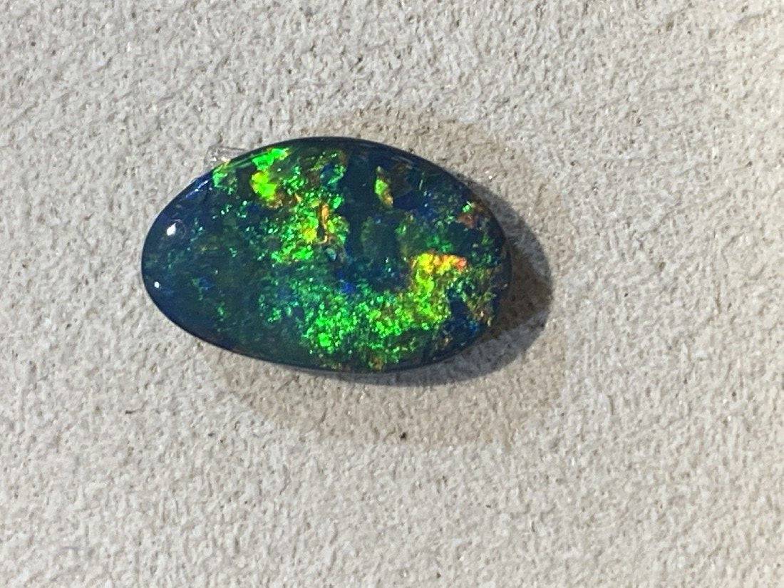 Black Opal 1.52ct - Masterpiece Jewellery Opal & Gems Sydney Australia | Online Shop
