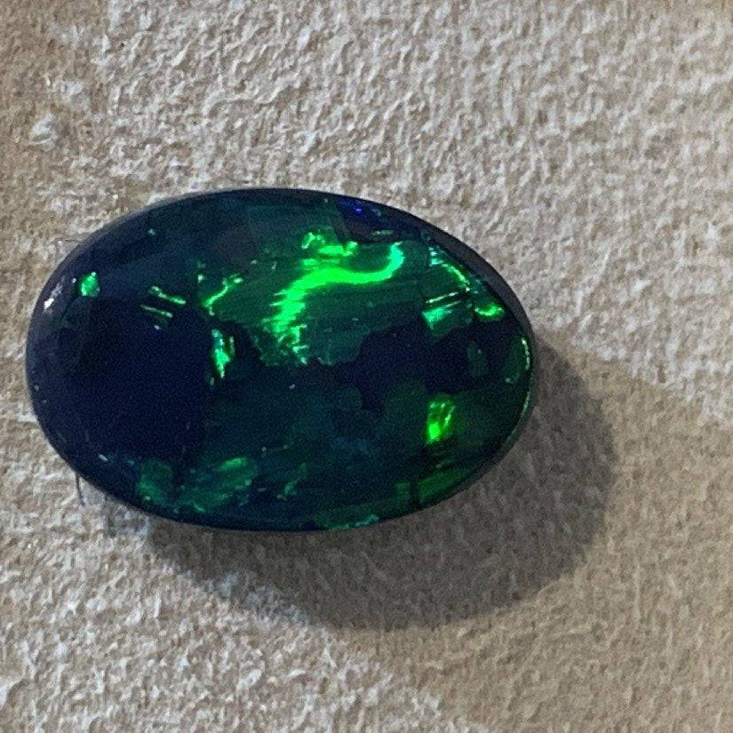 Black Opal 1.56ct - Masterpiece Jewellery Opal & Gems Sydney Australia | Online Shop