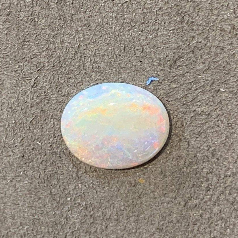 White Opal 1.3ct - Masterpiece Jewellery Opal & Gems Sydney Australia | Online Shop