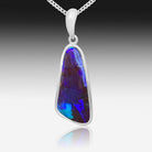 Gold Plated Boulder Opal pendant - Masterpiece Jewellery Opal & Gems Sydney Australia | Online Shop