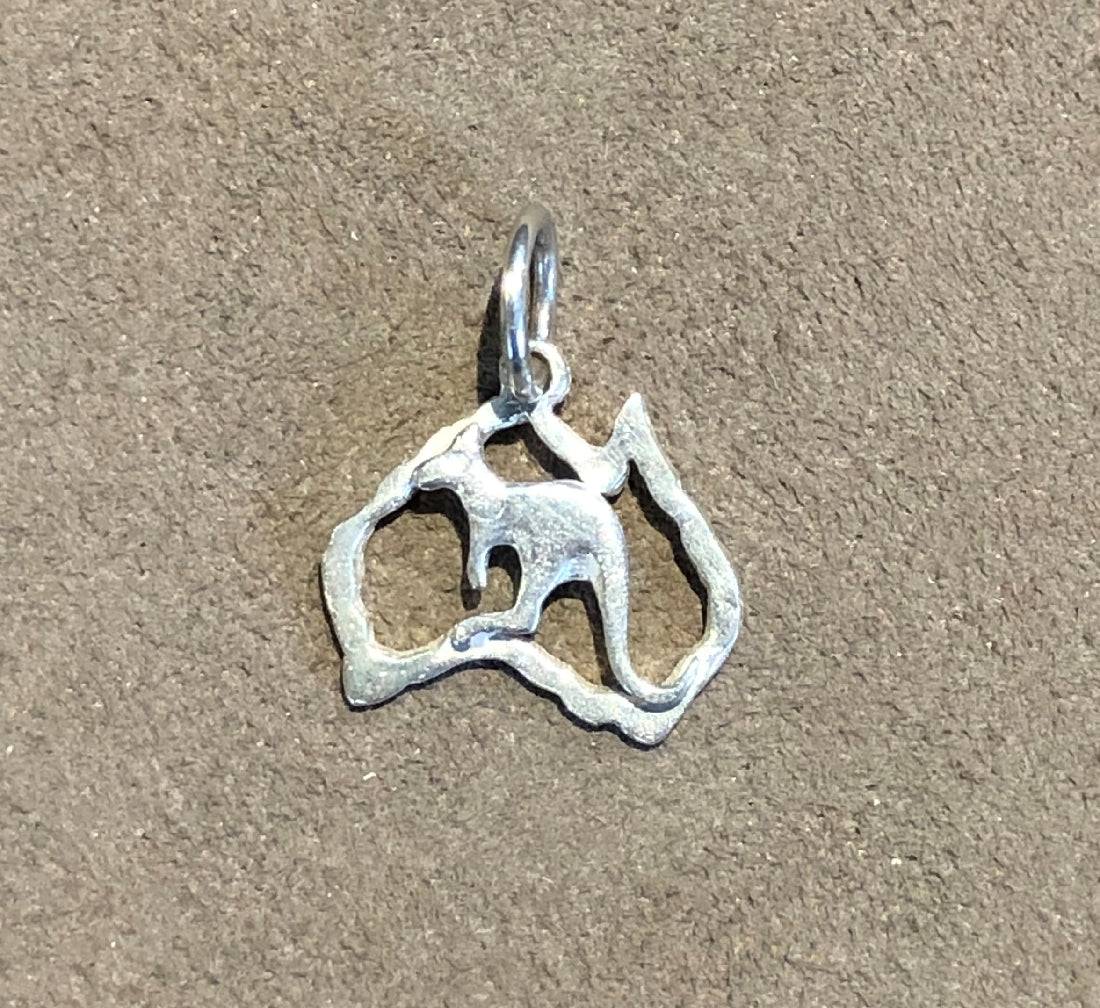 s/s map & kanga - Masterpiece Jewellery Opal & Gems Sydney Australia | Online Shop