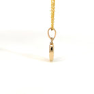 9kt Yellow Gold bezel set pendant 8x6mm White Opal - Masterpiece Jewellery Opal & Gems Sydney Australia | Online Shop