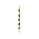 Gold Plated Silver 7x5mm Opal triplet and ball bracelet design - Masterpiece Jewellery Opal & Gems Sydney Australia | Online Shop