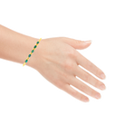 Gold Plated Silver 7x5mm Opal triplet and ball bracelet design - Masterpiece Jewellery Opal & Gems Sydney Australia | Online Shop