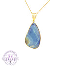 Gold Plated Sterling Silver Boulder Opal 42.89ct pendant - Masterpiece Jewellery Opal & Gems Sydney Australia | Online Shop