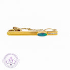 18kt Black Opal and Diamond tie bar - Masterpiece Jewellery Opal & Gems Sydney Australia | Online Shop