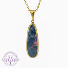 18kt Yellow Gold Boulder Opal 9.1ct pendant - Masterpiece Jewellery Opal & Gems Sydney Australia | Online Shop