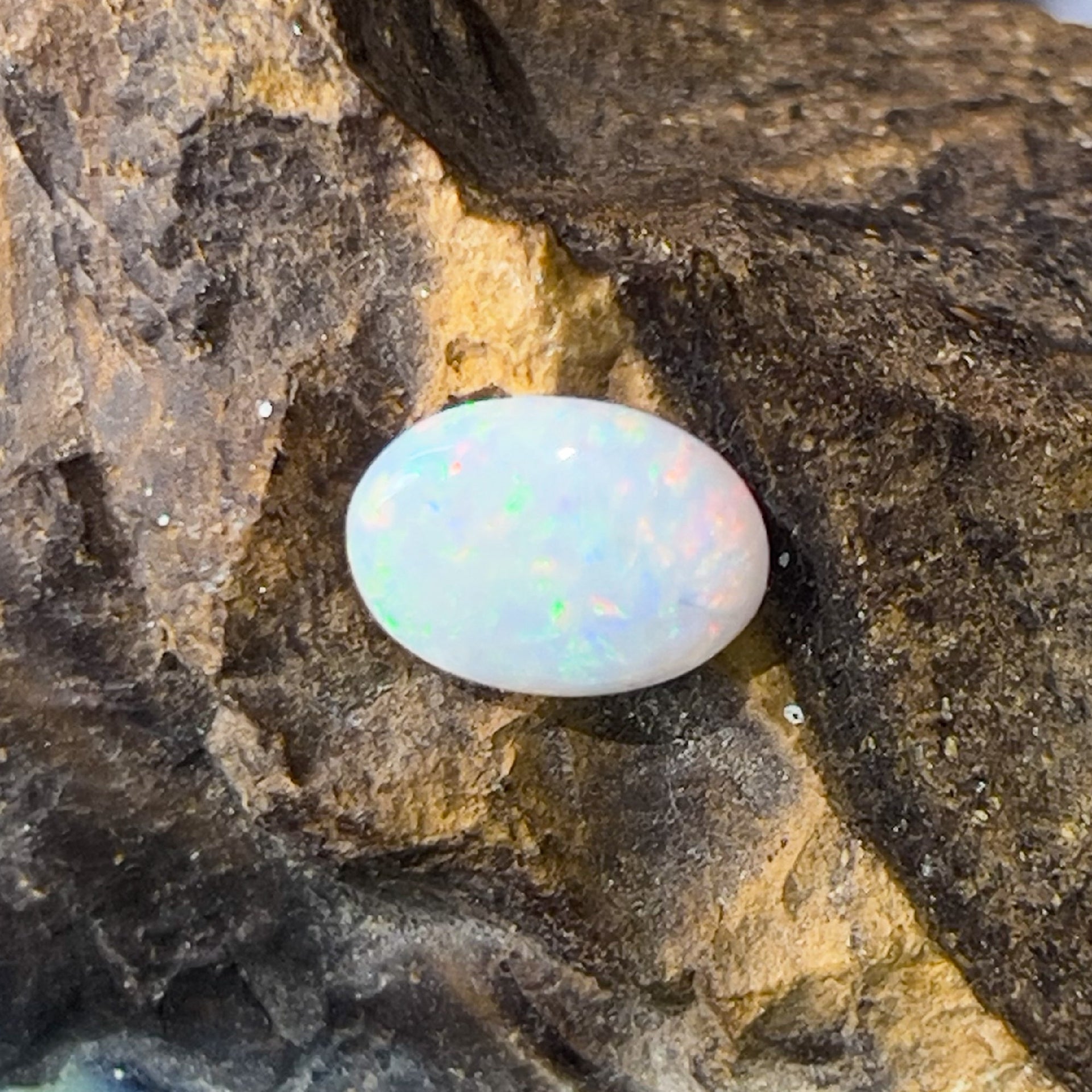 Oval White Opal - Main Image