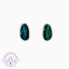Sterling Silver Opal doublet 3.01ct studs