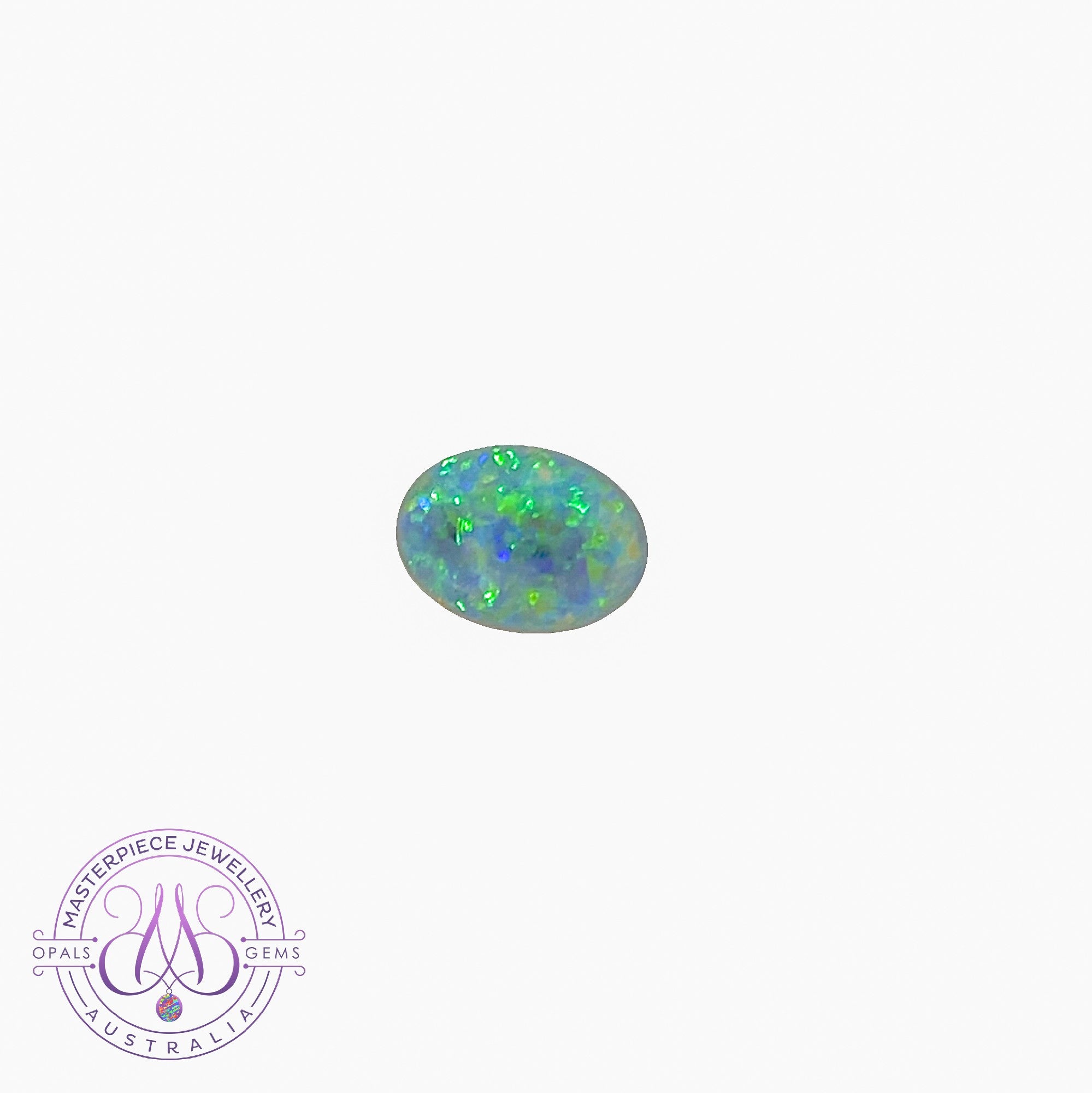 Black Opal 6.6ct oval