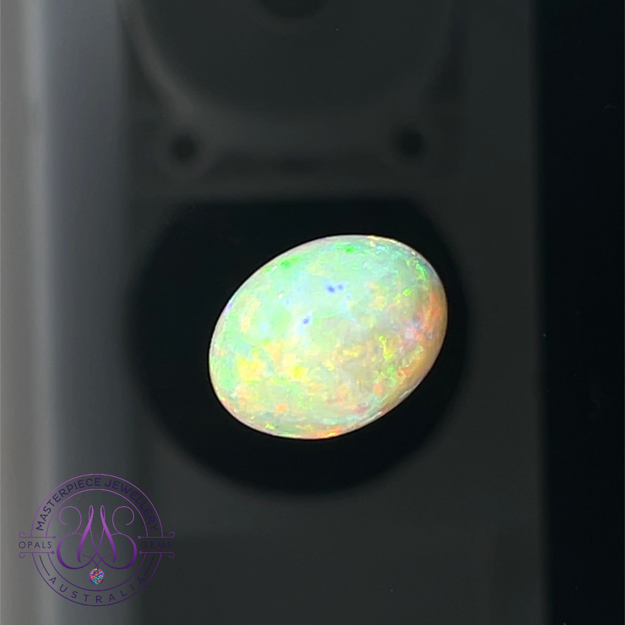 Oval White Opal 12.22ct double sided loose