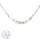 Keshi Akoya strand pearls 80cm
