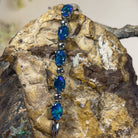 Sterling Silver 7x5mm Opal triplet bracelet with marquise design - Masterpiece Jewellery Opal & Gems Sydney Australia | Online Shop