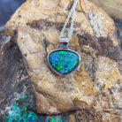 Sterling Silver Opal triplet pendant 18.2x15.5mm - Masterpiece Jewellery Opal & Gems Sydney Australia | Online Shop