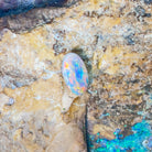 One Oval 1.19ct Black Opal Fire - Masterpiece Jewellery Opal & Gems Sydney Australia | Online Shop