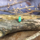 9kt Yellow Gold Black Opal 1.62ct freeform doublet bezel set ring - Masterpiece Jewellery Opal & Gems Sydney Australia | Online Shop