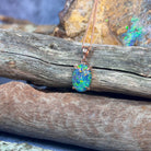 Sterling Silver Rose Gold plated 14x10mm Opal triplet claw set pendant - Masterpiece Jewellery Opal & Gems Sydney Australia | Online Shop