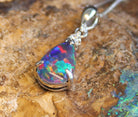 Sterling Silver Opal triplet pendant - Masterpiece Jewellery Opal & Gems Sydney Australia | Online Shop