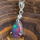 Sterling Silver Opal triplet pendant - Masterpiece Jewellery Opal & Gems Sydney Australia | Online Shop