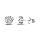 18kt White Gold Diamond invisible set studs 0.92ct - Masterpiece Jewellery Opal & Gems Sydney Australia | Online Shop