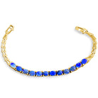 18kt Yellow Gold Black Opal 4.2ct bracelet - Masterpiece Jewellery Opal & Gems Sydney Australia | Online Shop