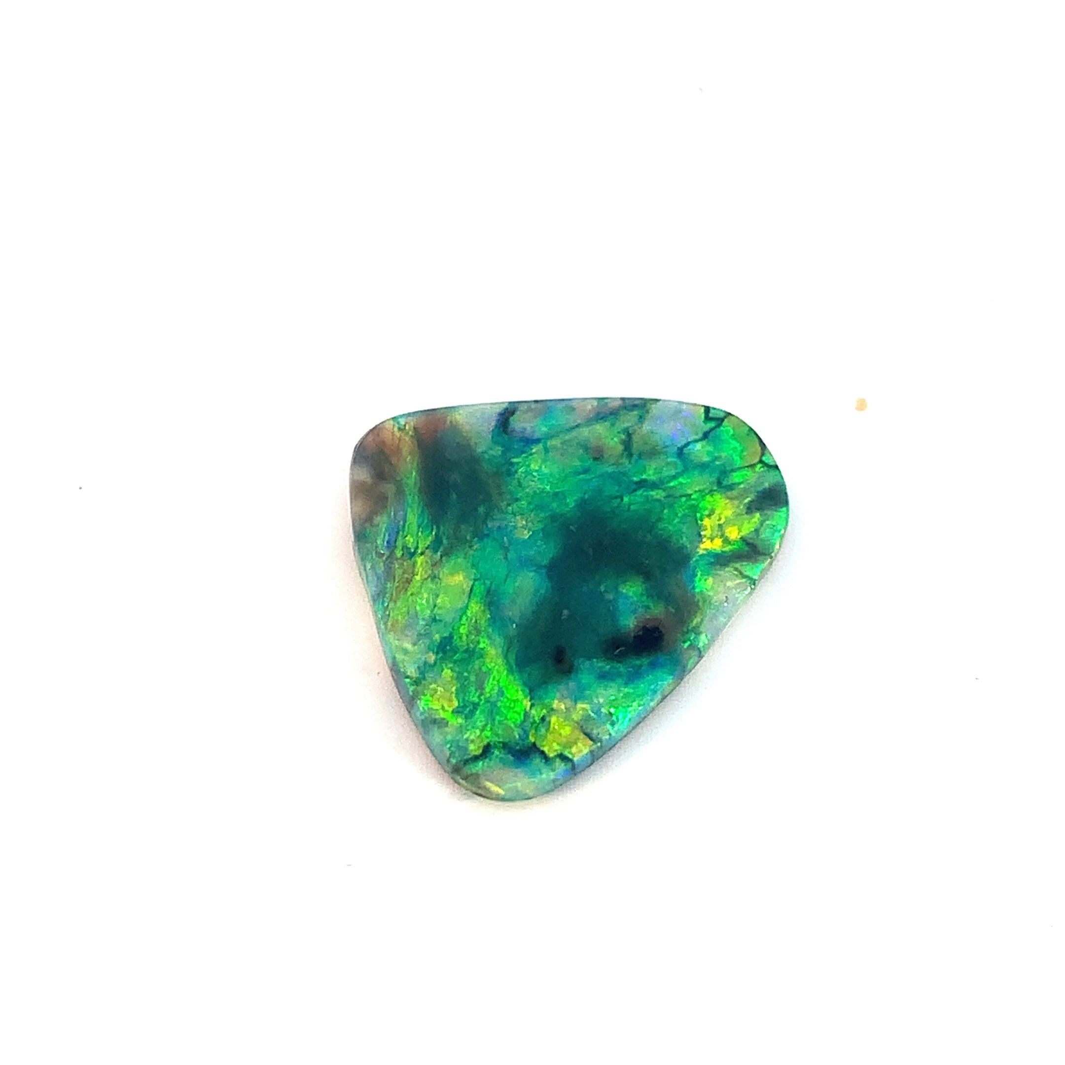 Black Opal freeform 4.75ct - Masterpiece Jewellery Opal & Gems Sydney Australia | Online Shop