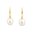 18kt Yellow Gold dangling South Sea Pearls 9-9.5mm - Masterpiece Jewellery Opal & Gems Sydney Australia | Online Shop