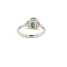 Platinum Teal Sapphire 1.43ct and Diamond ring - Masterpiece Jewellery Opal & Gems Sydney Australia | Online Shop