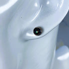 Sterling Silver 5mm bezel set round Opal triplets - Masterpiece Jewellery Opal & Gems Sydney Australia | Online Shop