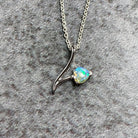 Sterling Silver 5mm Heart drop pendant - Masterpiece Jewellery Opal & Gems Sydney Australia | Online Shop
