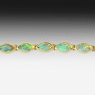 14K Yellow Gold Opal Bracelet - Masterpiece Jewellery Opal & Gems Sydney Australia | Online Shop