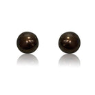 9kt Gold Freshwater Black Pearl studs - Masterpiece Jewellery Opal & Gems Sydney Australia | Online Shop