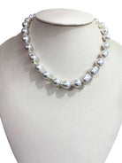 Masterpiece Jewellery - Sliver South Sea Pearl Strand with 18kt Gold Clasp - 10-13mm